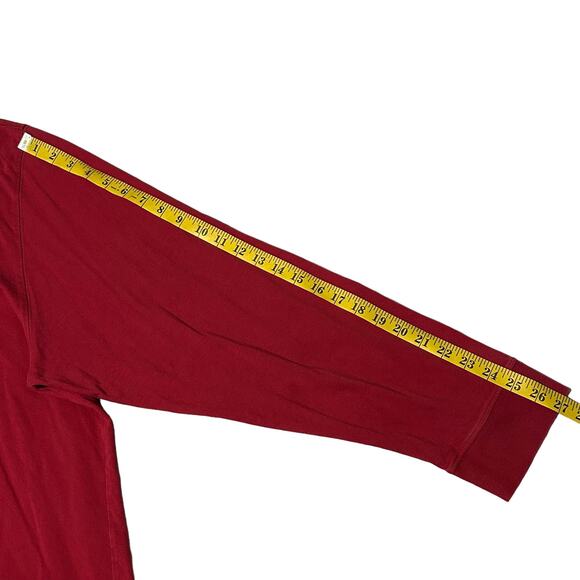 LIFE IS GOOD XXL Winter Wanderland Graphic T Red Men's Classic Fit Long Sleeves - Picture 6 of 9